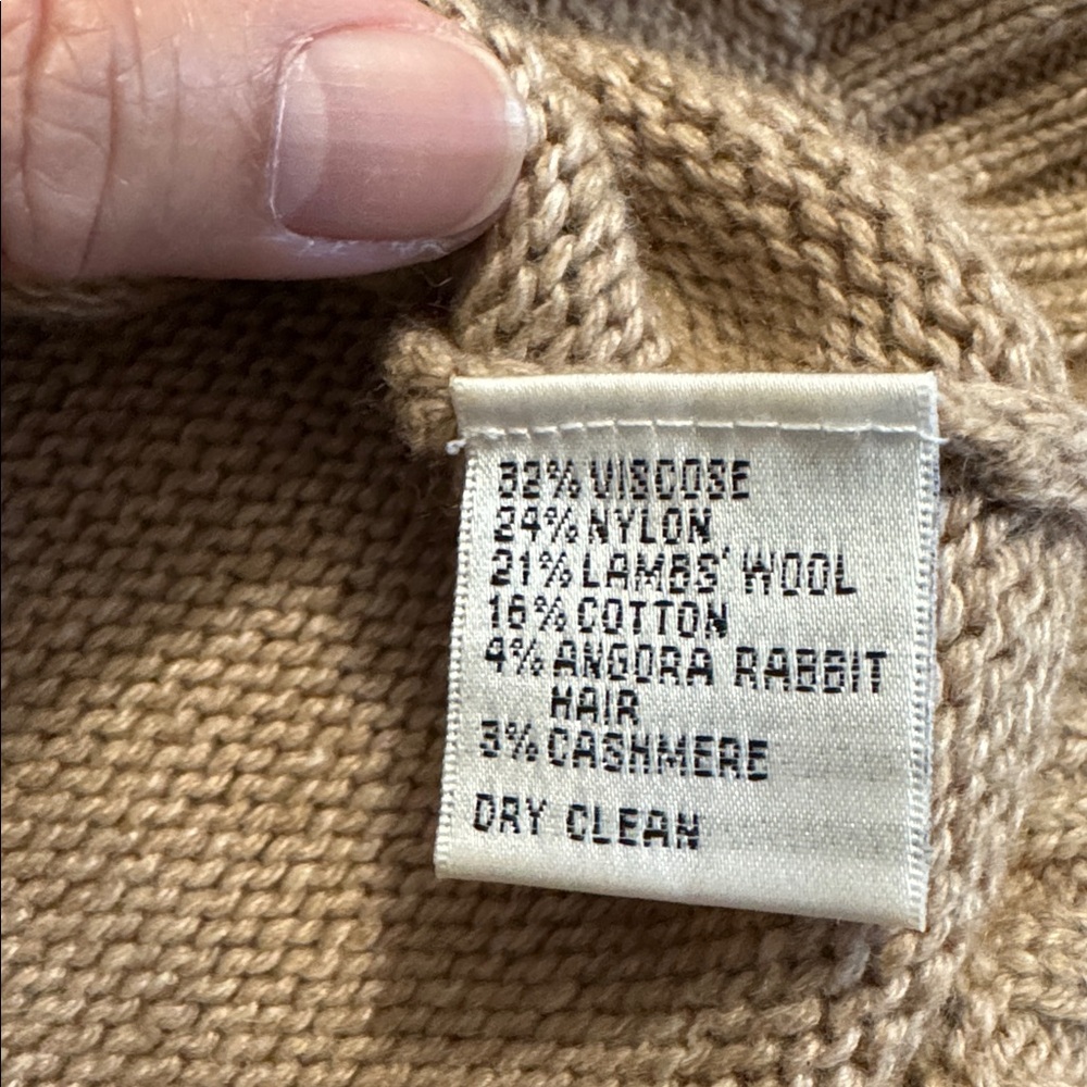 Talbots Pull Over Collared Sweater Large - image 8